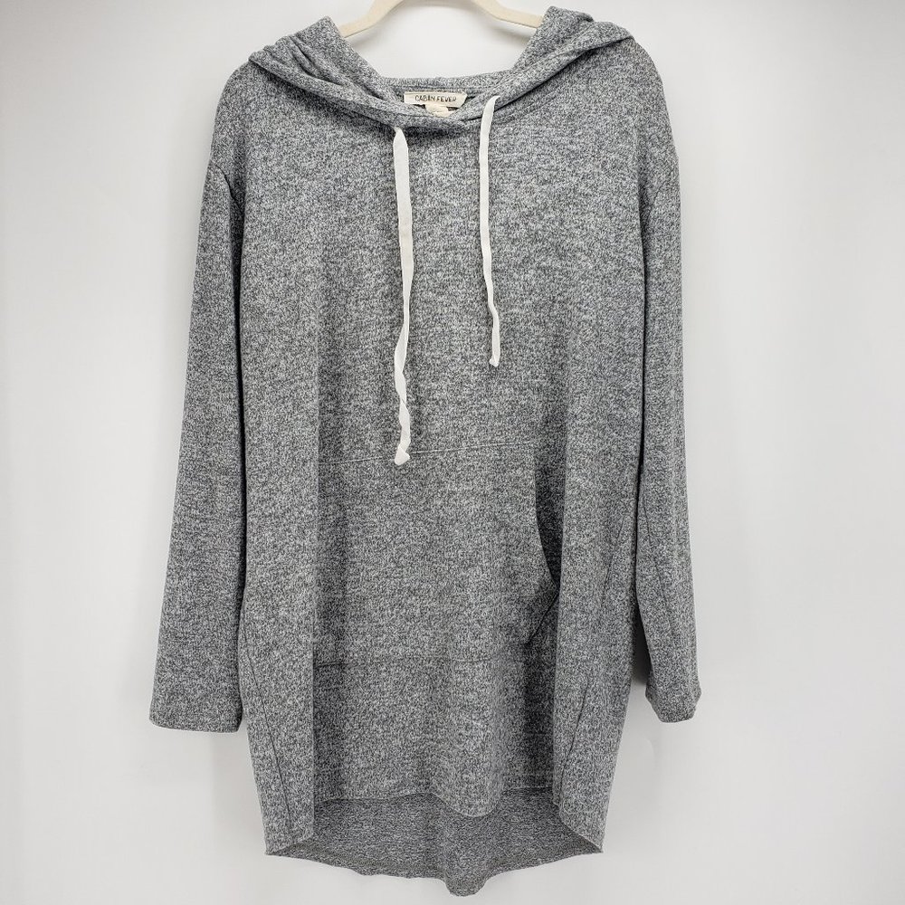 Cabin Fever | Tunic Hoodie | Gray
